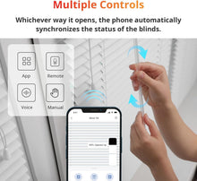 Load image into Gallery viewer, Smart Electric Blinds with Bluetooth Control - Solar Powered, No-Replace Upgrade