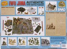Load image into Gallery viewer, Iwo Jima Battle Scene Set - 72pcs Soldiers, Tanks &amp; Iconic Flag-Raising
