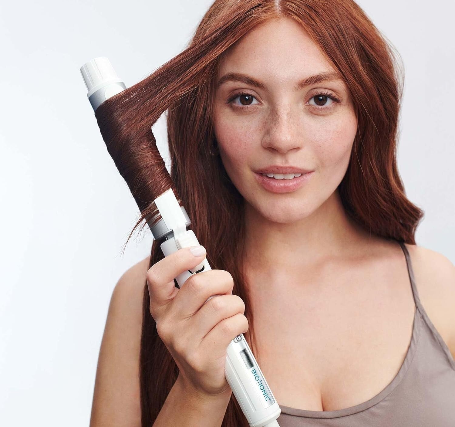 Quick Styling Rotating Curling Wand - 440°F with Automatic Shut-Off Feature