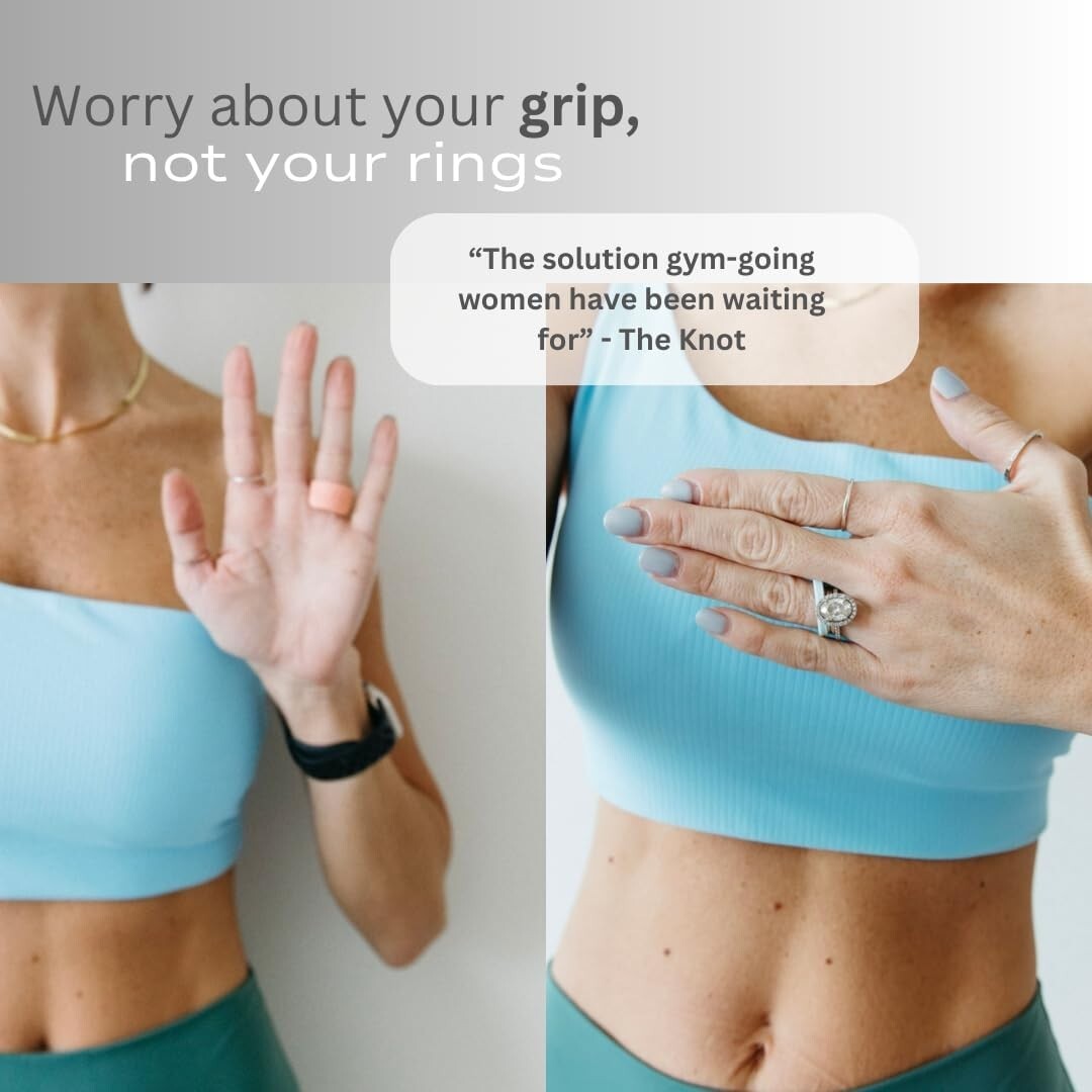 Fashionable Silicone Ring Cover for Active Lifestyles - Perfect for Gym & Yoga