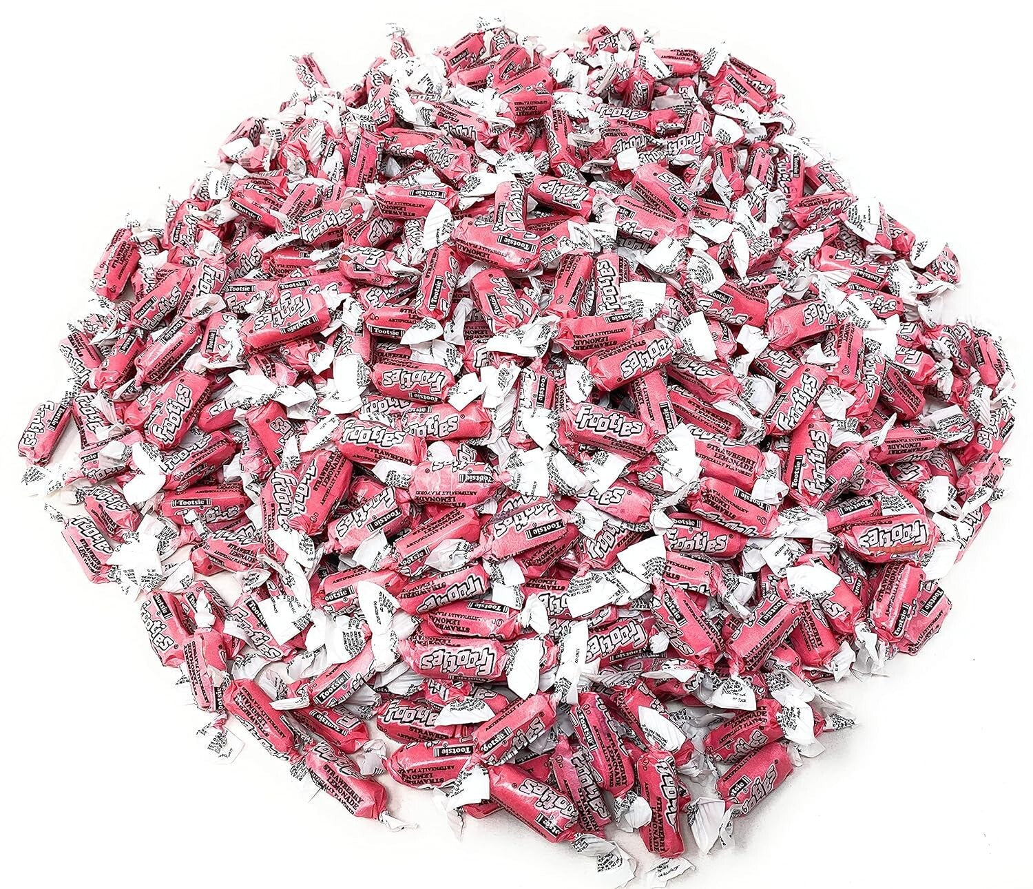5 lbs of Gluten-Free Strawberry Lemonade Tootsie Frooties - Perfect for Parties