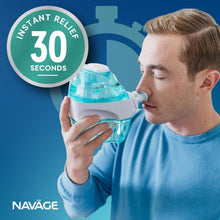Load image into Gallery viewer, Gentle Saline Nasal Rinse Kit - 20 SaltPods, Nose Cleaner &amp; Pillows Included