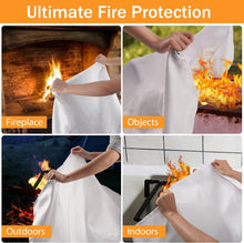 Load image into Gallery viewer, Emergency Fire Blanket 6-Pack - 39" Fiberglass Fire Suppression for Home Safety
