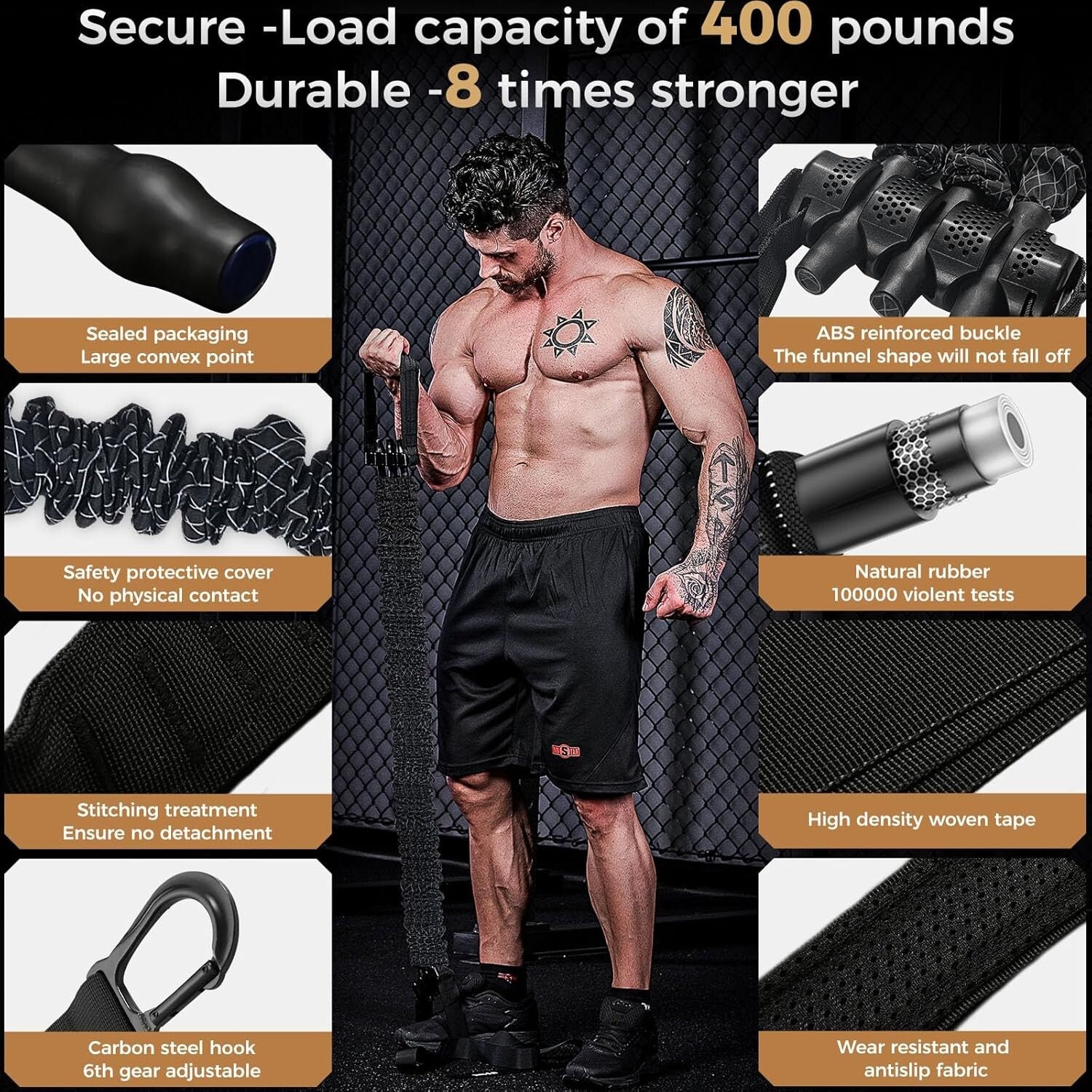 Professional Adjustable Strength Bands for Pull-Ups – Ultimate Fitness Tool