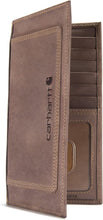 Load image into Gallery viewer, Brown Rodeo Men's Wallet - Rugged Top-Grain Leather with Triple Stitch Design