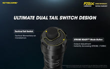 Load image into Gallery viewer, Lightweight Tactical Flashlight 4000 Lumens with LumenTac Organizer &amp; Holster