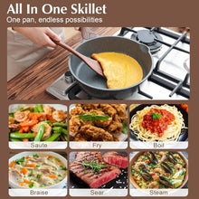 Load image into Gallery viewer, Versatile Nonstick Saute Pan with Stay-Cool Handle - Ideal for Healthy Cooking