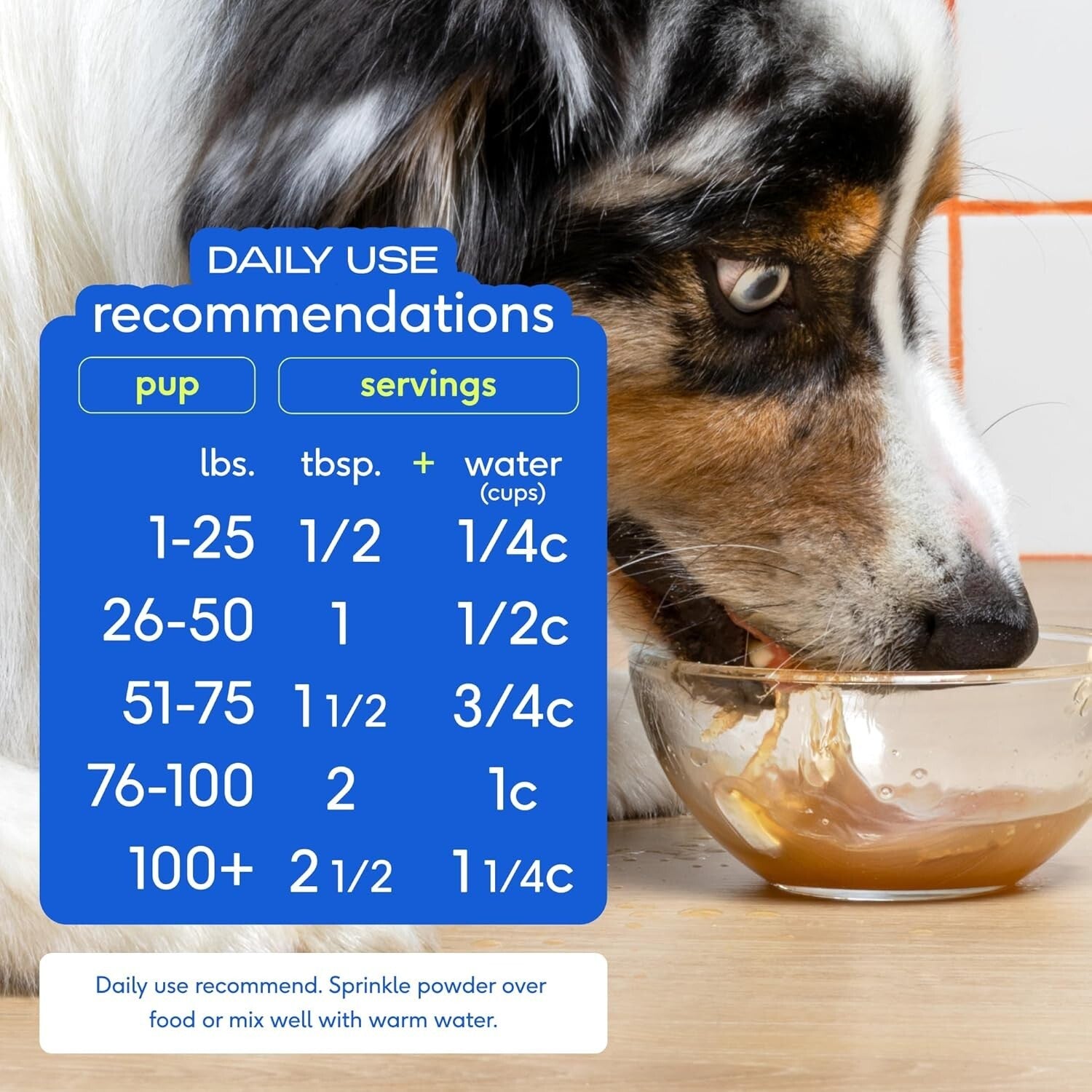 Nutritious Beef Bone Broth Powder for Dogs - 192 Servings, Joint Health Booster