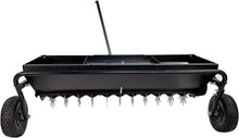 Load image into Gallery viewer, All-Steel 40-Inch Tow Behind Lawn Aerator Spreader with Universal Hitch &amp; Weight