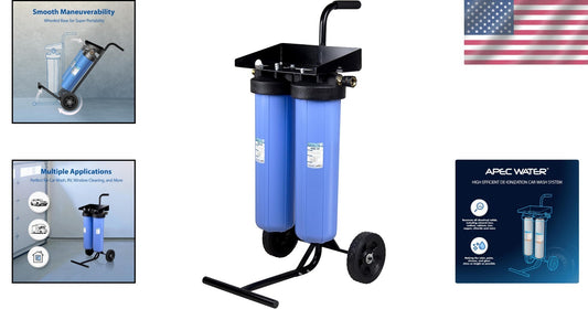 Achieve 100% Spot-Free Shine with APEC Deionized Water System - Residential Use