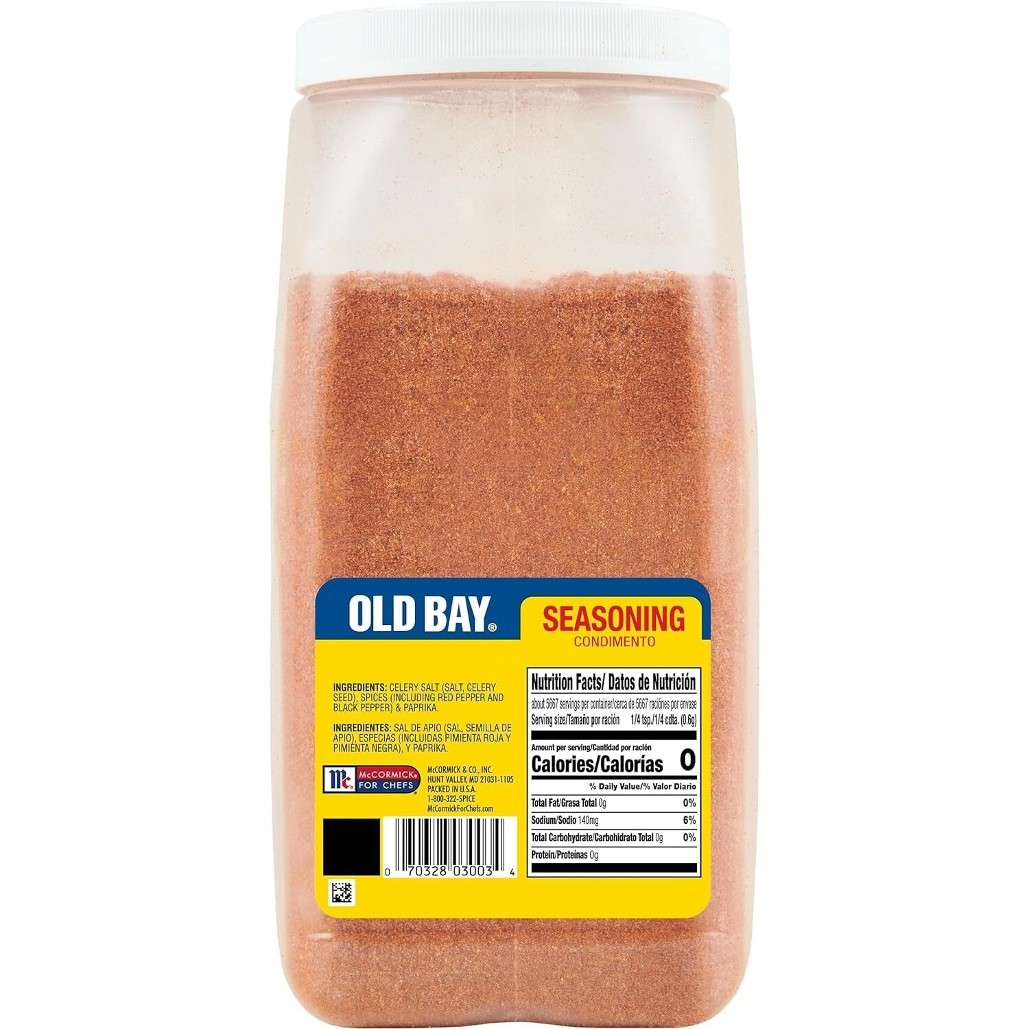 7.5 lb OLD BAY Seasoning - Elevate Your Seafood and Dish Flavors with Ease
