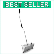 Load image into Gallery viewer, 16-Inch Wide Sand Flea Rake with 52-Inch Ergonomic Handle - Quick Catching