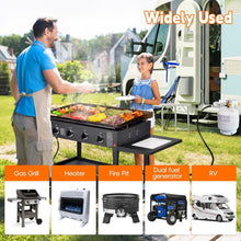 Load image into Gallery viewer, Versatile 15FT Dual-Stage Propane Regulator with High BTU Output – Zinc Alloy