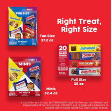 Load image into Gallery viewer, Classic Assorted Chocolate Candy Bars in Bulk - CRUNCH, Baby Ruth &amp; 100 Grand
