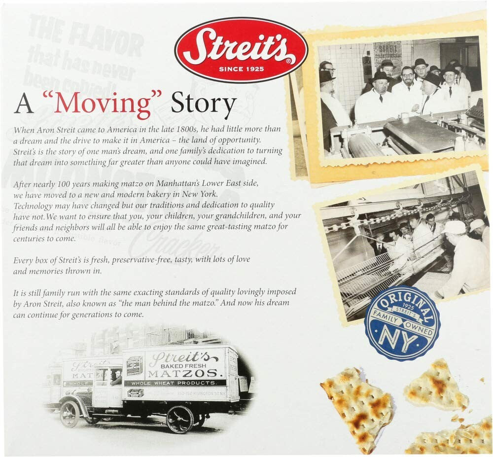 Delicious Thin Crispy Unsalted Matzo, 11 Oz (12 Pack) - Healthy Snacking