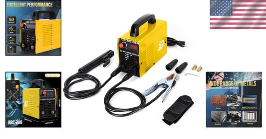 110V Portable Welding Machine, 200Amp Power with LCD - Ideal for Beginners