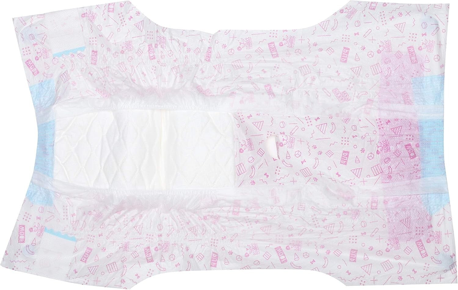 Ultra-Absorbent Disposable Dog Diapers for Female Dogs - 144 Count, Small Size