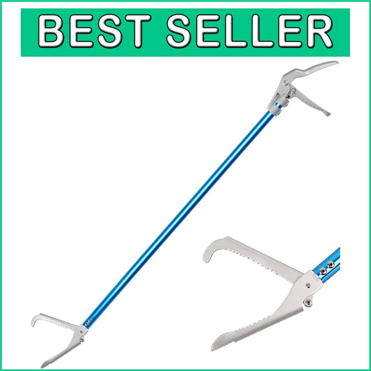60" Professional All-Aluminum Snake Grabber - Safe Handling Tool for Reptiles