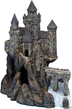 Load image into Gallery viewer, Enchanting Extra Large Wizard's Castle Aquarium Decoration - Safe for Fish Tanks