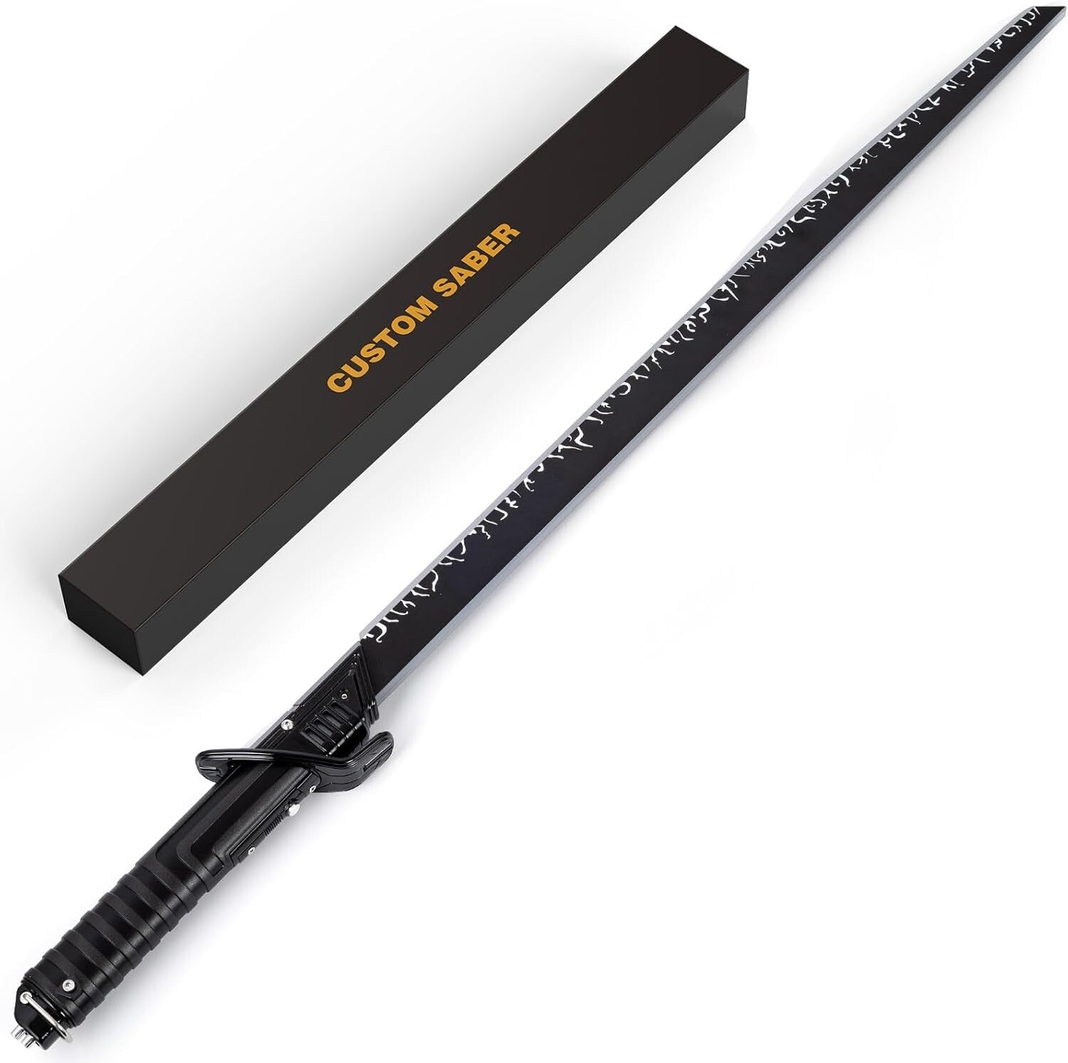 Premium Black Series Darksaber - Rechargeable, Smooth Swing for Adults & Boys