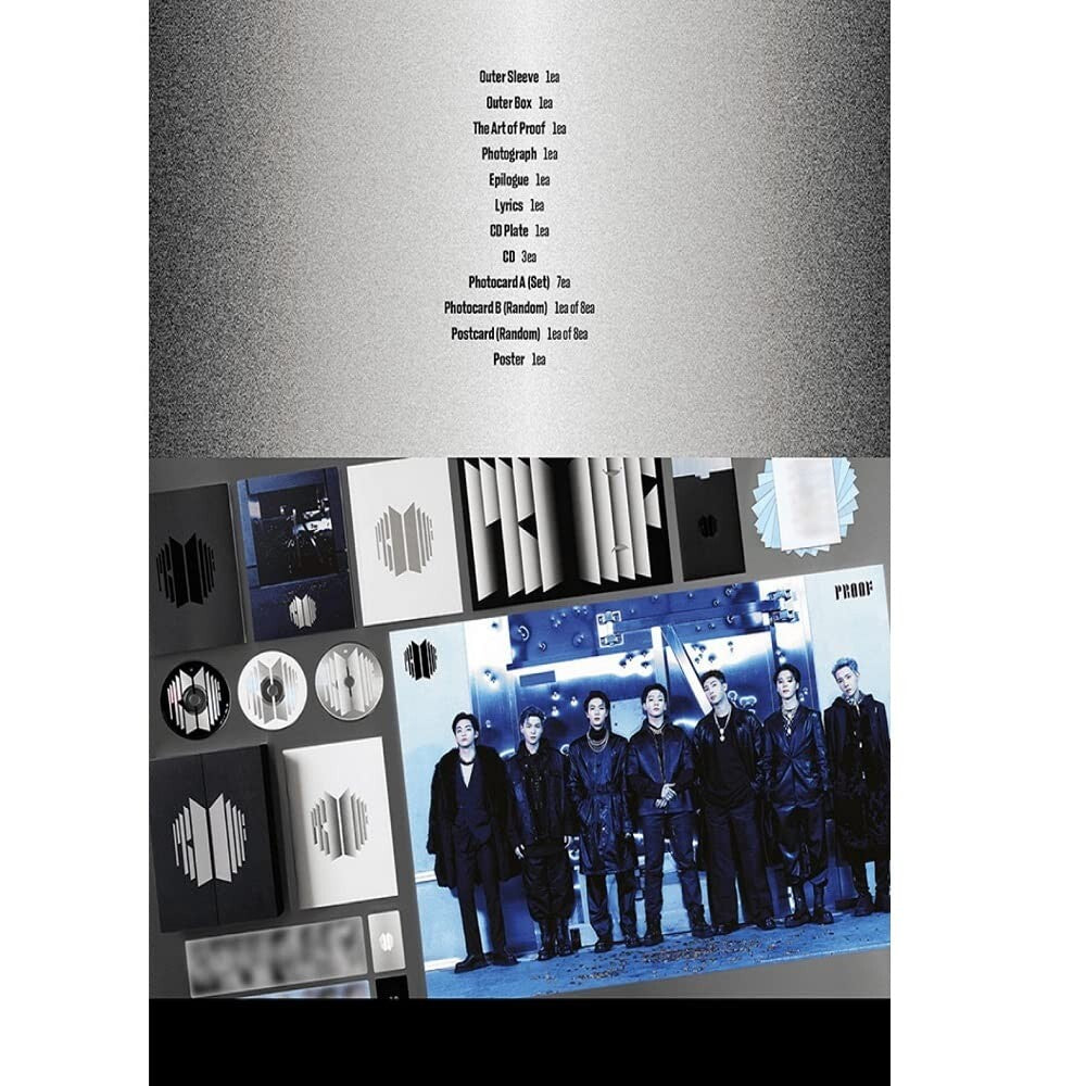 Vibrant YG PLUS - PROOF Anthology KPOP Album Compact Edition - 4.98 lbs Full Set