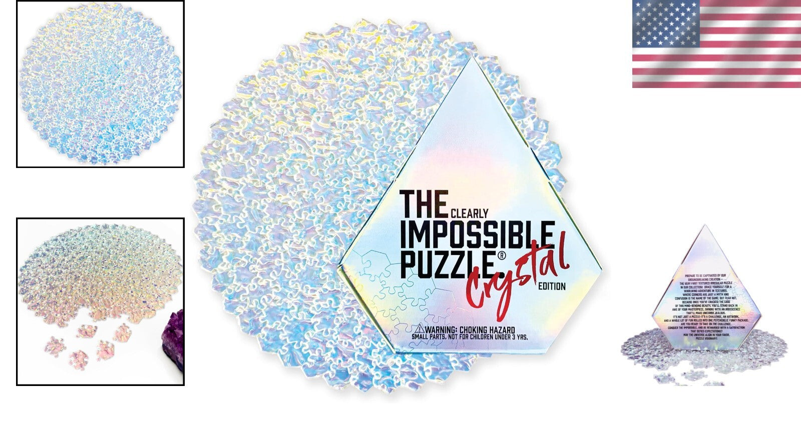 The Clearly Impossible 1000-Piece Jigsaw Puzzle: Ultimate Challenge for Adults