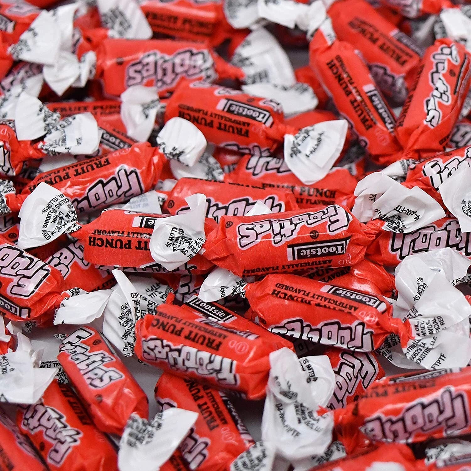5 Lbs of Sweet Fruit Punch Tootsie Roll Frooties - Perfect Party Filler Candy