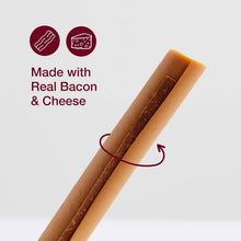 Load image into Gallery viewer, SmartSticks - 24 Packs of Real Bacon and Cheese Chews for Dogs | All Breeds