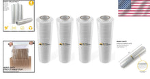 Load image into Gallery viewer, 15 Inch Clear Furniture Wrap - 4 Rolls, Perfect for Moving and Securing Goods