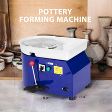 Load image into Gallery viewer, Premium 25CM Pottery Wheel with Detachable Basin - Ideal for Home &amp; Classes