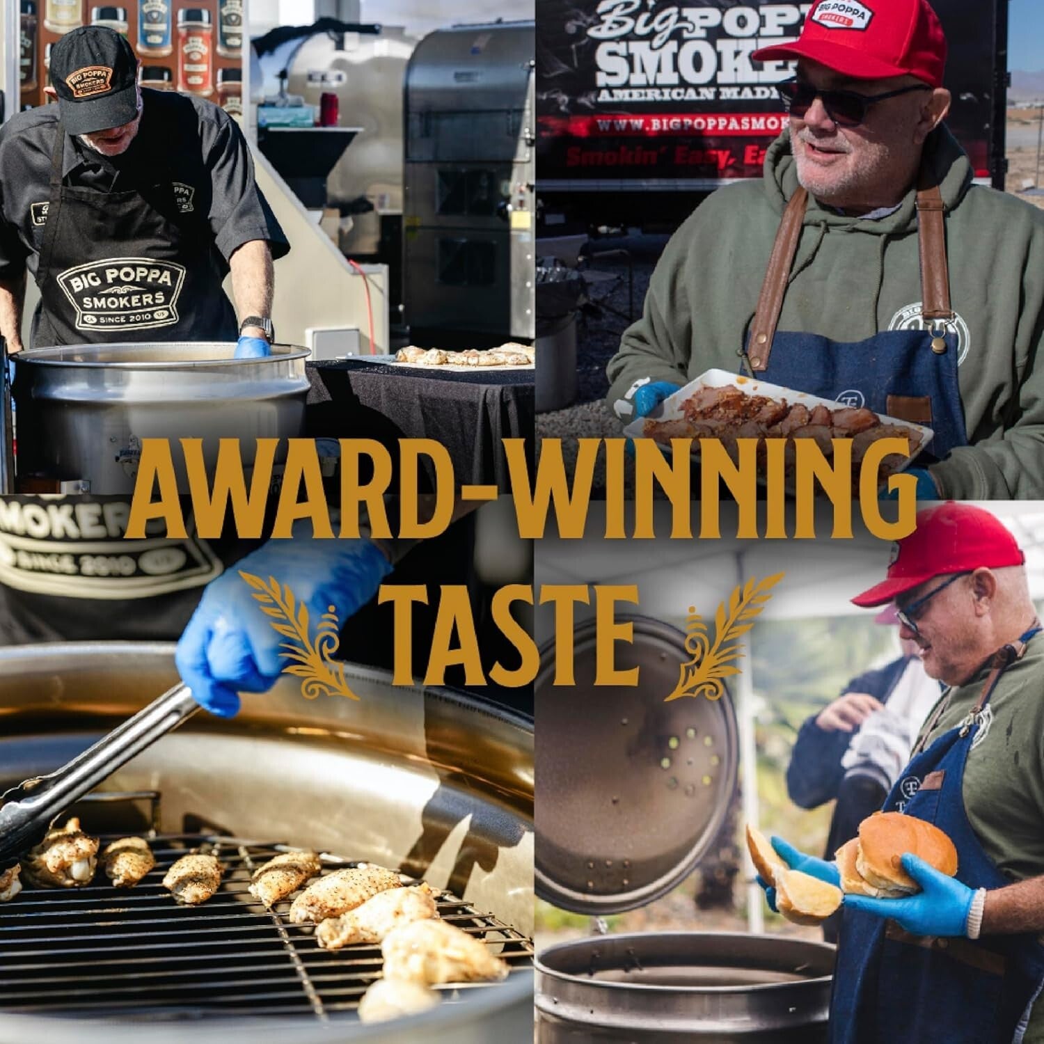 Big Poppa's Sweet Heat BBQ Seasoning 4-Pack - Perfect for All Meats & Veggies