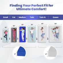 Load image into Gallery viewer, Waterproof 80’’x40’’ Foam Sleeping Pad - Ideal for Camping, Cots, and Sleepovers