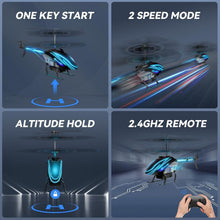 Load image into Gallery viewer, Remote Control Helicopter - Exciting 30 Min Flight &amp; Educational Toy for Kids