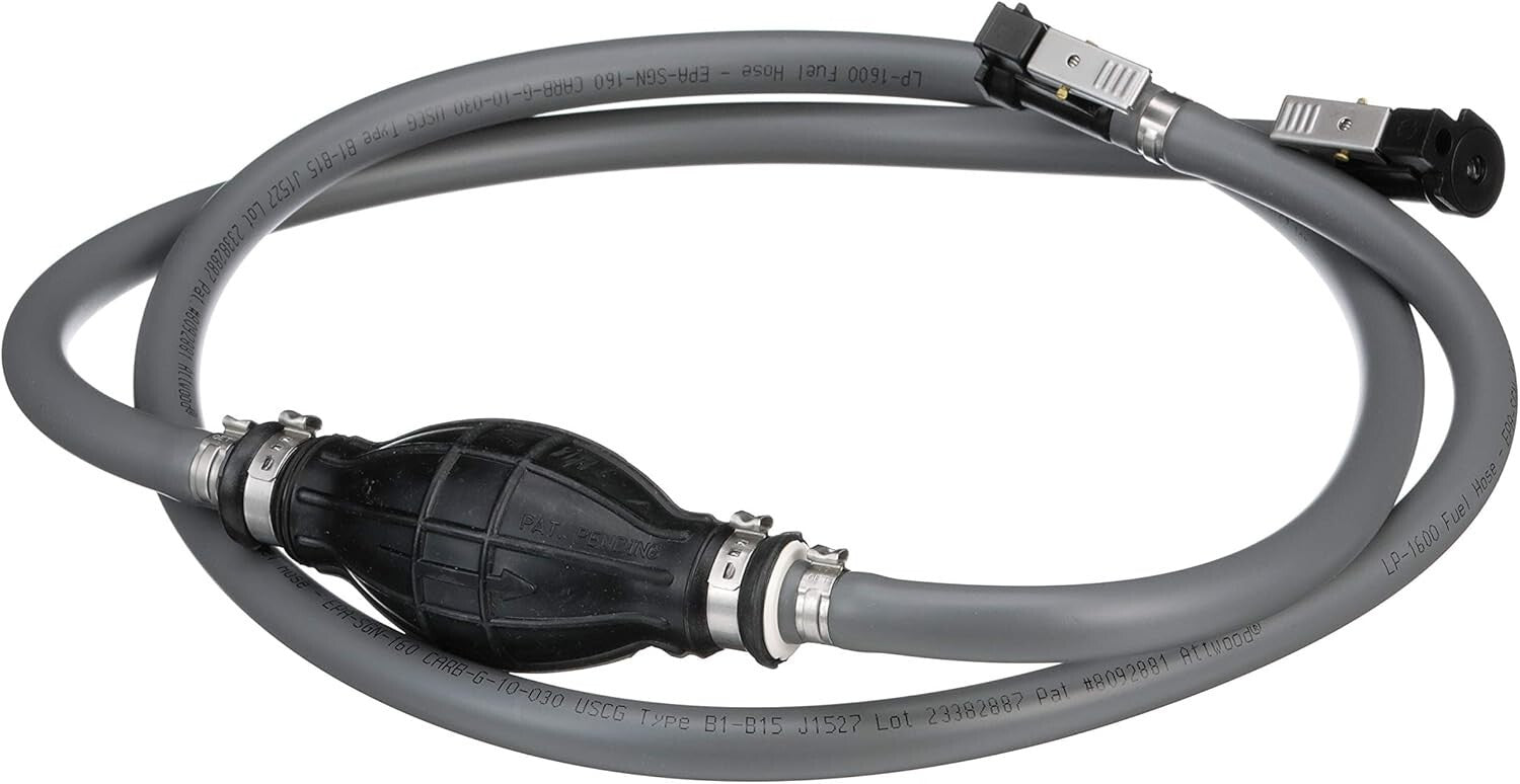 Ethanol-Compatible 3/8" Low Perm Fuel Line Kit with High-Performance Bulb