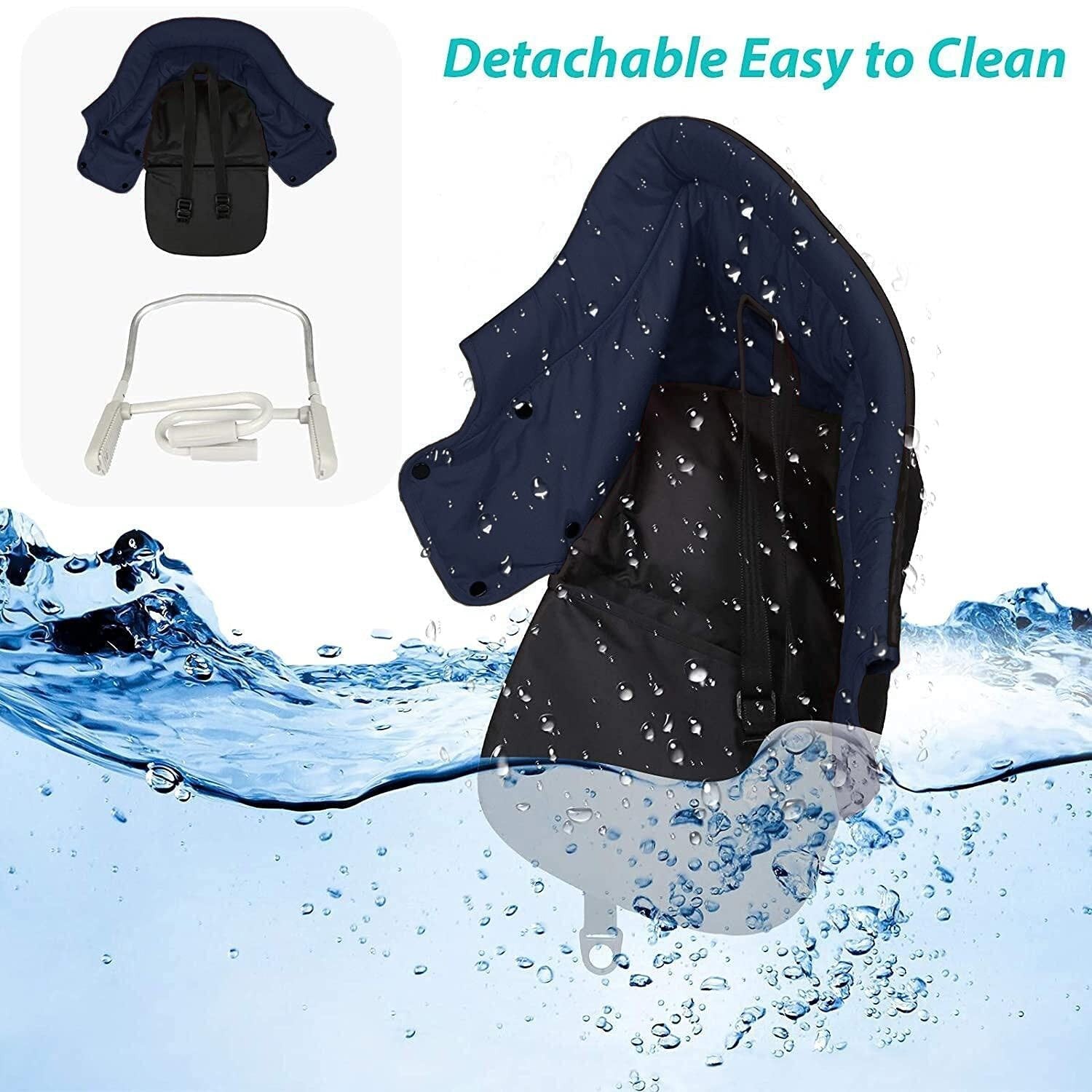 Sturdy Hook On Chair with Safety Tray for Toddler Dining - 37lbs Capacity