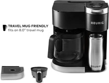Load image into Gallery viewer, Versatile K-Duo Coffee Maker: Brew K-Cup or Ground Coffee, Stylish Black Finish