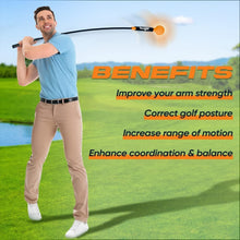 Load image into Gallery viewer, Weighted Iron Sand Golf Swing Trainer for All Skill Levels - Portable &amp; Durable