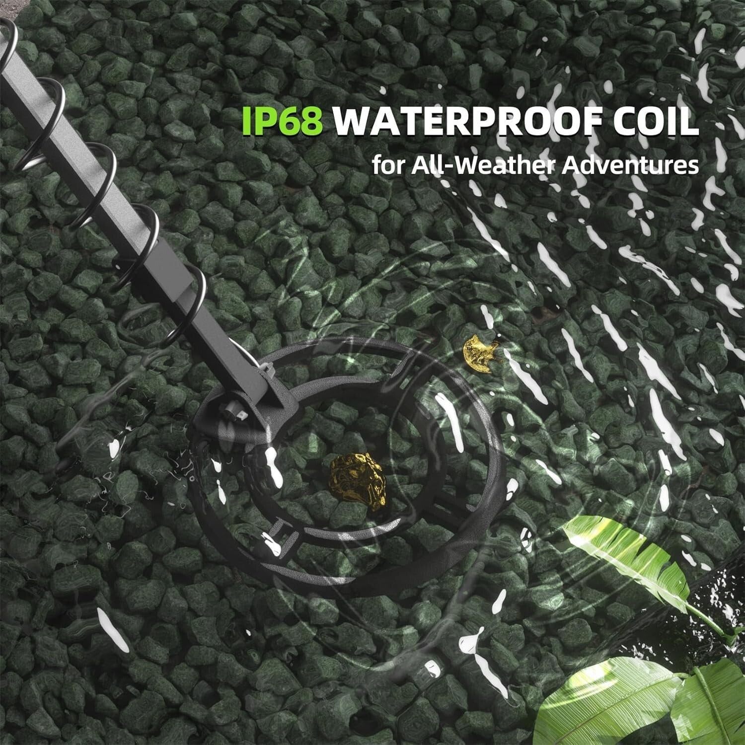 All-in-One Metal Detector Kit: Waterproof, Adjustable & Travel-Ready Accessories