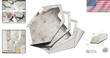 Load image into Gallery viewer, Vintage Light Antique Hexagon Mirror Tile Backsplash - Easy to Apply &amp; Beautiful