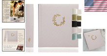 Load image into Gallery viewer, Square Scrapbook Photo Album: Gold-Stamped, Durable - Gift for Every Occasion