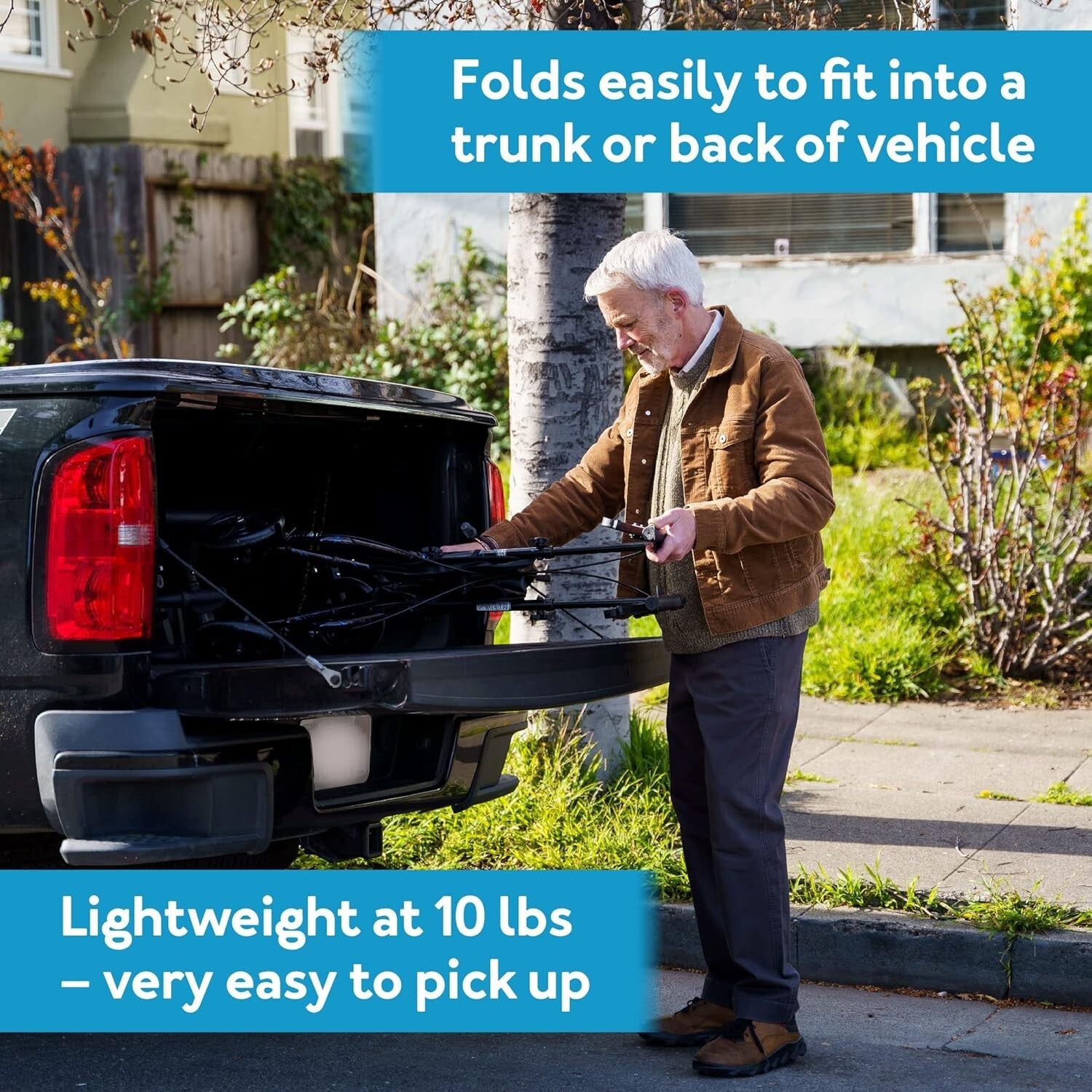 Maneuverable Trio Walker for Seniors - Adjustable Handles and Quick Collapse