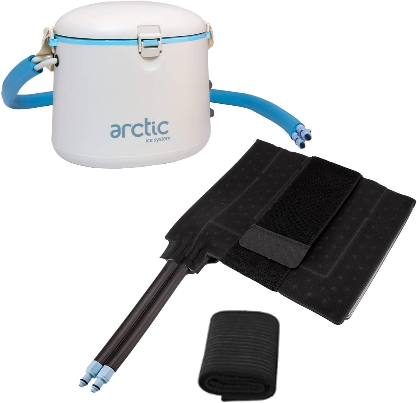 Adjustable Ice Therapy Machine with Extra Long Tubing for Consistent Relief