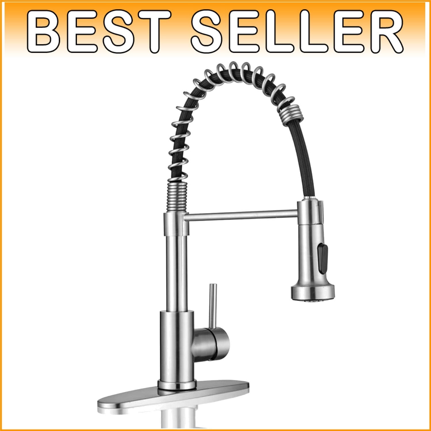 Easy-to-Install Kitchen Faucet with Spot-Resist Finish - Perfect for Any Style