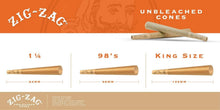 Load image into Gallery viewer, Bulk 900 Pack Natural Pre Rolled Cones with Tips - Perfect for Enjoyable Smoking
