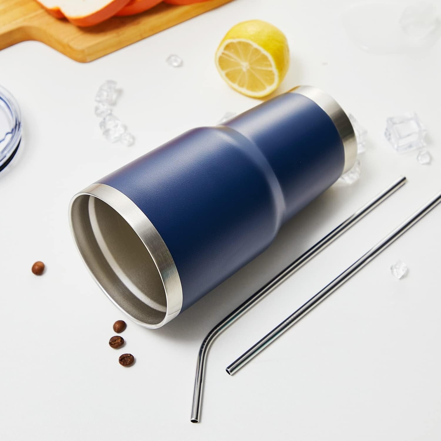 Durable 30oz Double Wall Coffee Tumblers - BPA-Free for On-the-Go Beverages