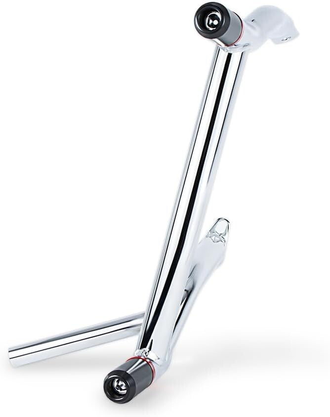 Adjustable Chrome Saddle Bag Protection Set for 2009-2025 Harley Davidson Bikes