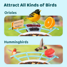 Load image into Gallery viewer, Multi-Functional Bird Feeder Perch with Welcome Card - Perfect for Bird Lovers