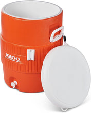 Load image into Gallery viewer, Heavy-Duty 10 Gallon Insulated Water Cooler with Secure Lid - Made in the USA