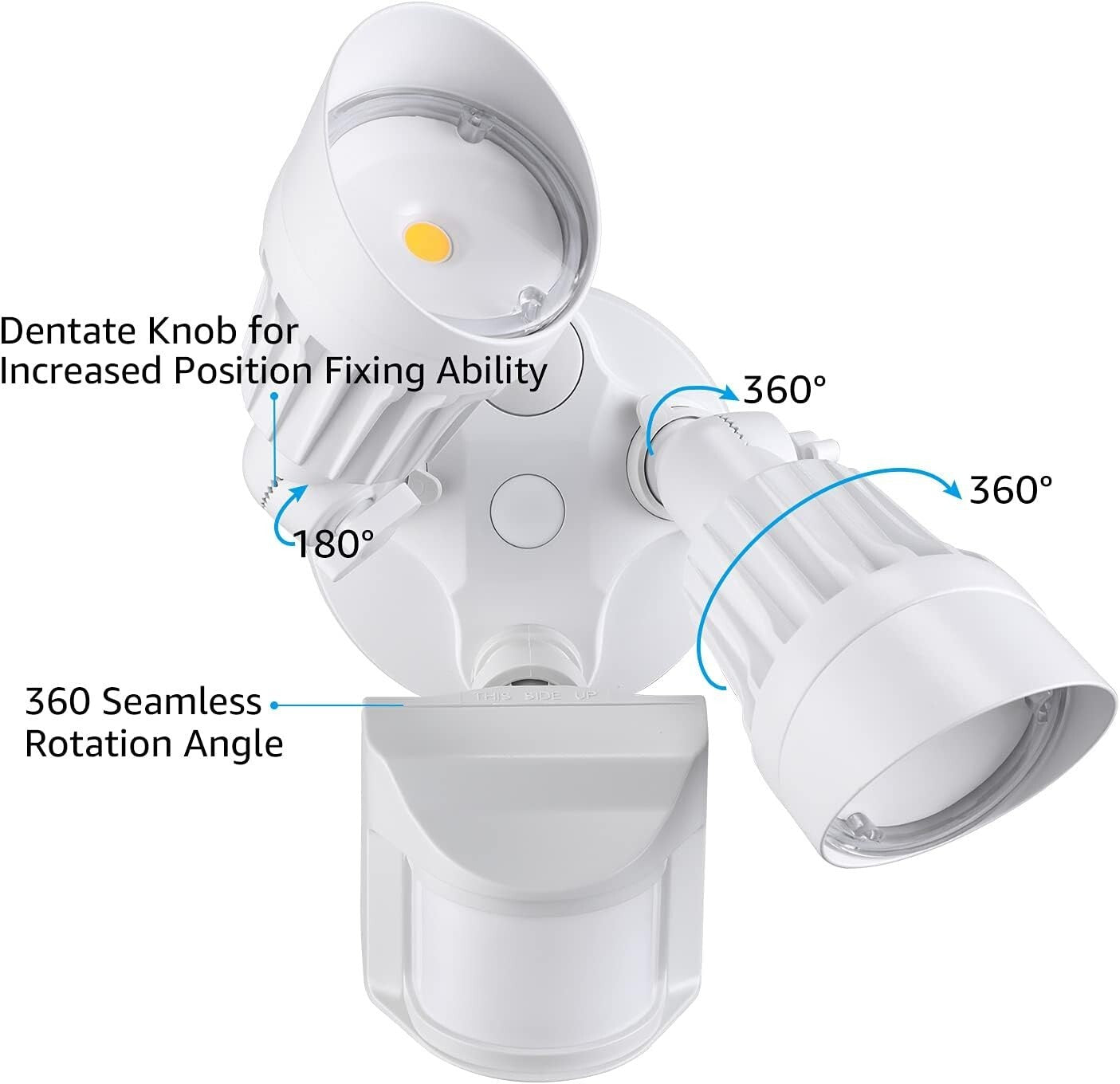 Energy-Saving Motion Detector LED Security Light with Dusk to Dawn Function