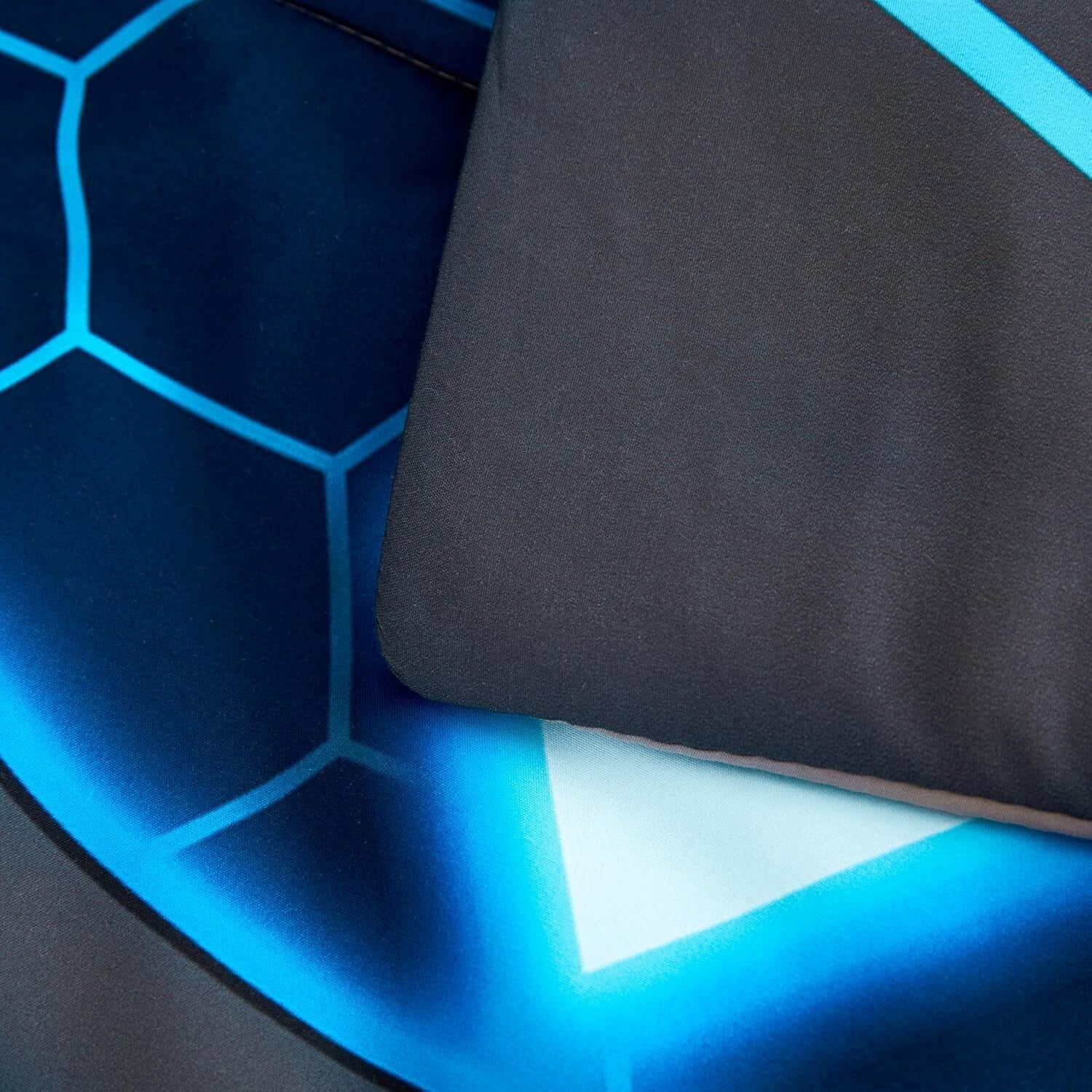 Vibrant Blue Game Controller Comforter Set - 3-Piece All-Season Bedding